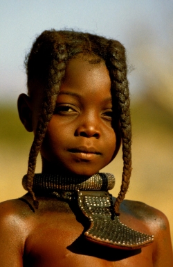 Textfeld:  
Himba Mädchen in Epupa

